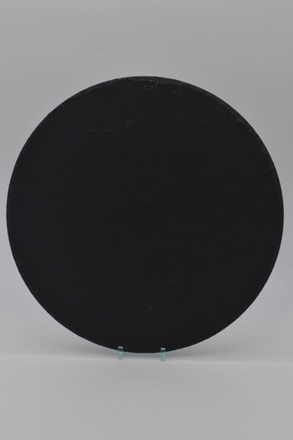 Schieferplatte Rund (geschliefene Kanten)