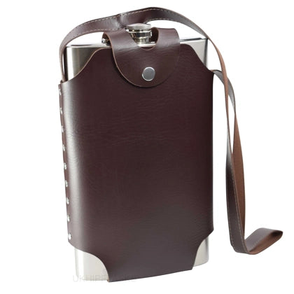 64 oz Flachmann aus Edelstahl
