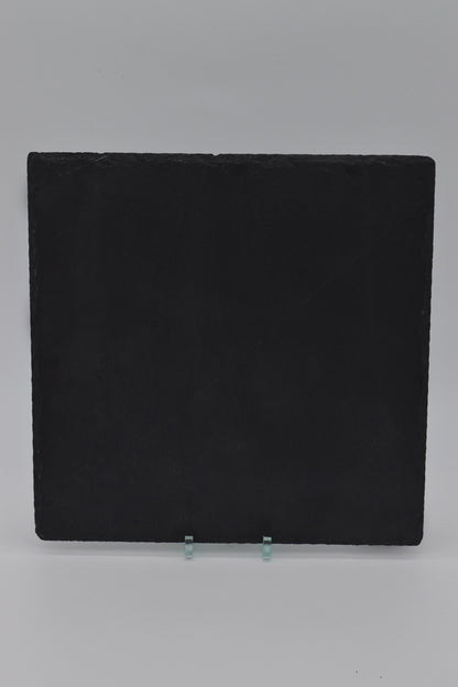 Schieferplatte quadratisch